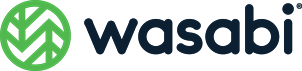 Wasabi Cloud-Speicher Logo