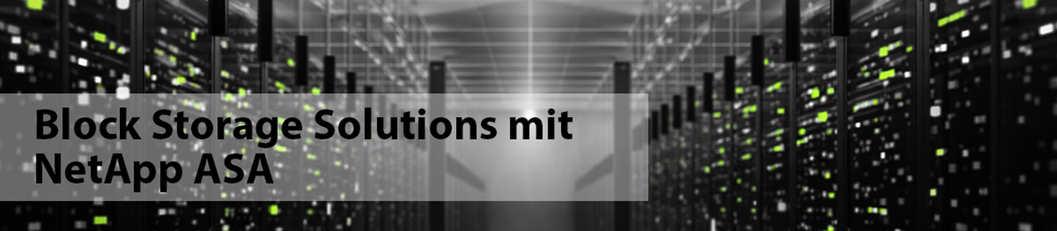 Block Storage Solutions mit NetApp ASA & Speicherwerke AG