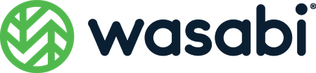 Wasabi Cloud-Speicher Logo